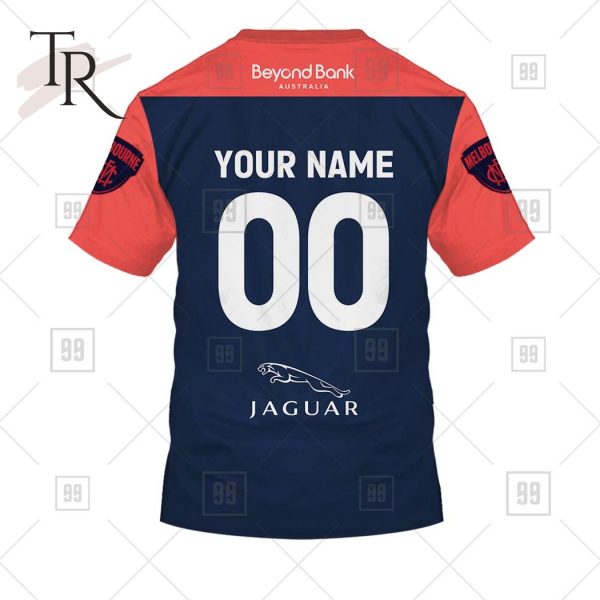 Personalized Home Guernsey 2023 AFL Melbourne Demons Hoodie