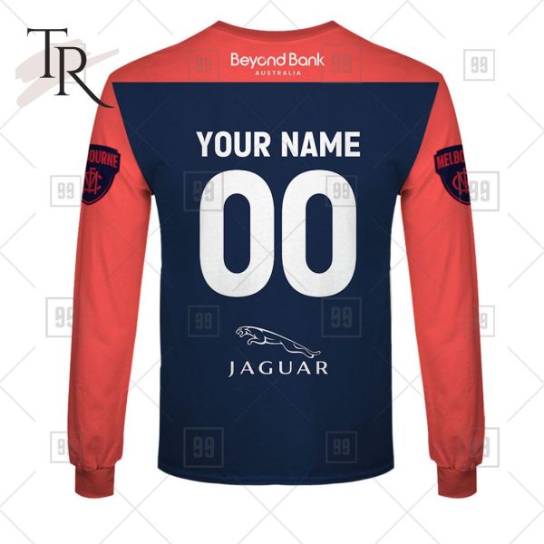 Personalized Home Guernsey 2023 AFL Melbourne Demons Hoodie