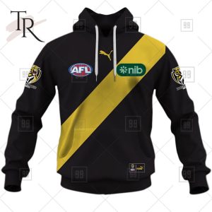 Personalized Home Guernsey 2023 AFL Richmond Tigers Hoodie