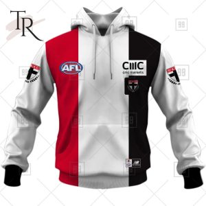 Personalized Home Guernsey 2023 AFL St Kilda Saints Hoodie