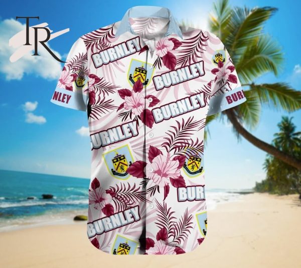 Burnley F.C. Floral Hawaiian Shirt And Beach Shorts