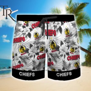 Exeter Chiefs Floral Hawaiian Shirt And Beach Shorts