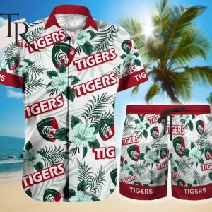 Exeter Chiefs Floral Hawaiian Shirt And Beach Shorts