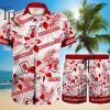 Leicester Tigers Floral Hawaiian Shirt And Beach Shorts