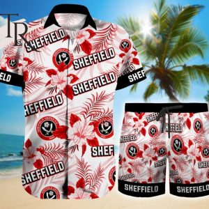 Sunderland A.F.C. Floral Hawaiian Shirt And Beach Shorts