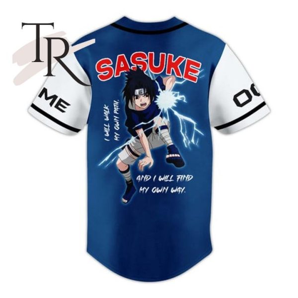 PREMIUM Sasuke Naruto Custom Jersey Shirt