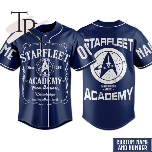 PREMIUM Starfleet San Francisco MMCLXI Academy Custom Jersey Shirt
