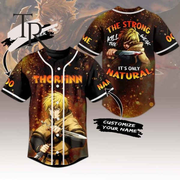 PREMIUM Thorfinn The Strong Kill The Weak It’s Only Natural Custom Jersey