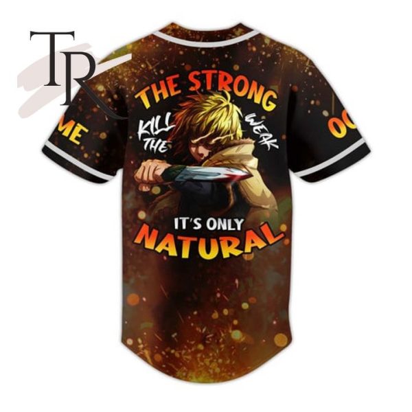 PREMIUM Thorfinn The Strong Kill The Weak It’s Only Natural Custom Jersey