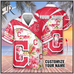 Personalize MLB Cleveland Indians Hawaiian Shirt, Summer style
