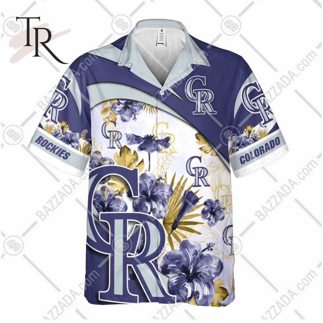 Personalize MLB Colorado Rockies Hawaiian Shirt, Summer style - Torunstyle