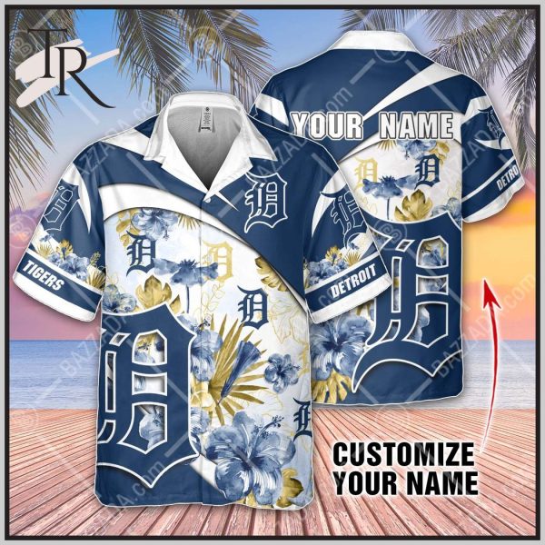 Personalize MLB Detroit Tigers Hawaiian Shirt, Summer style