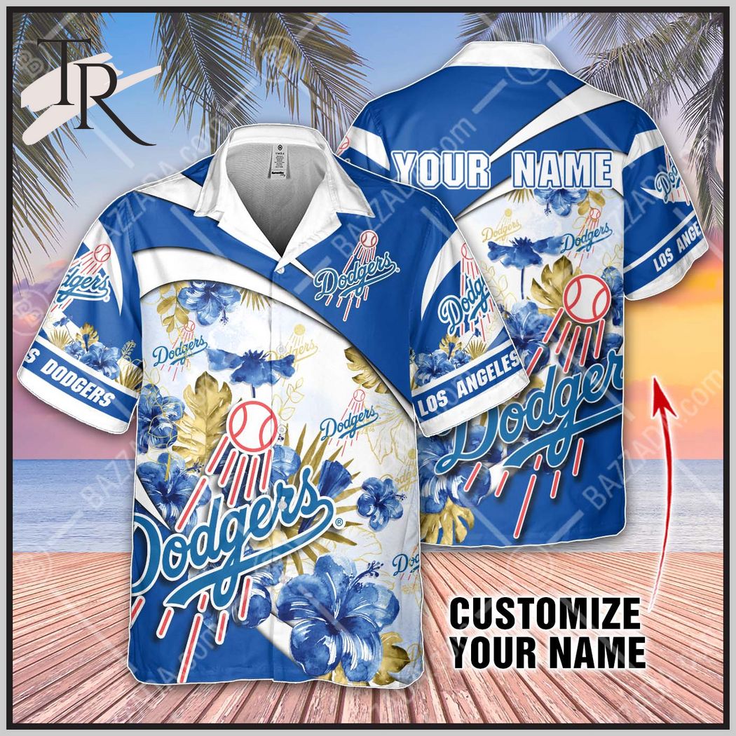 Los angeles dodgers hawaiian 2024 shirt