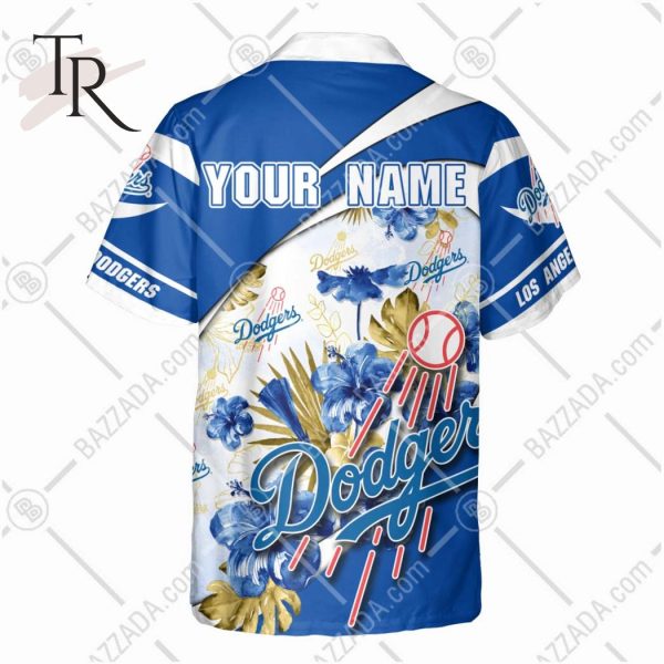 Personalize MLB Los Angeles Dodgers Hawaiian Shirt, Summer style