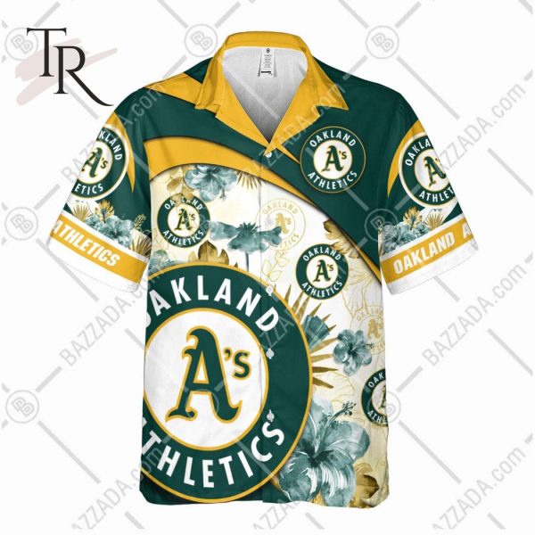 Personalize MLB Oakland Athletics Hawaiian Shirt, Summer style