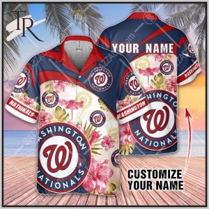 Floral Washington Nationals Sports Mlb Hawaiian Shirt - Hot Sale 2023