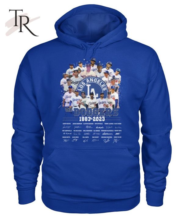 Los Angeles The Dodgers 1883 – 2023 Signature T-Shirt