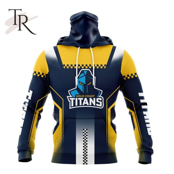 NRL Gold Coast Titans Special Motocross Design Hoodie