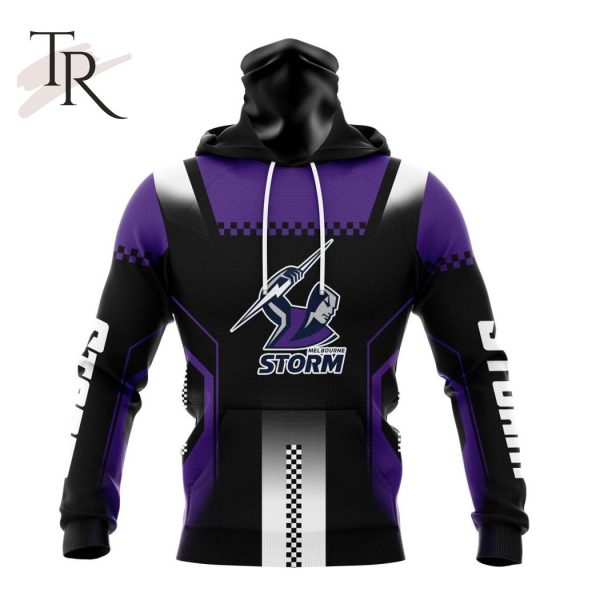 NRL Melbourne Storm Special Motocross Design Hoodie