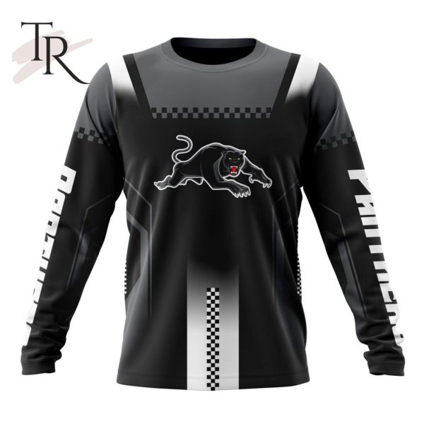 NRL Penrith Panthers Special Motocross Design Hoodie