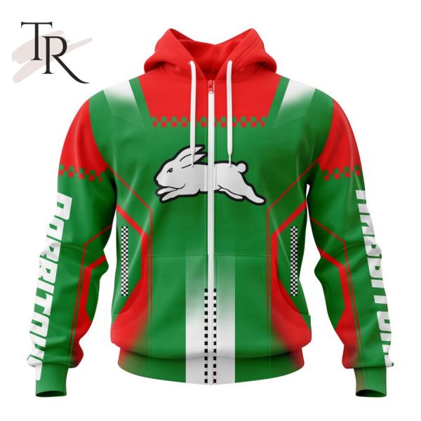 NRL South Sydney Rabbitohs Special Motocross Design Hoodie