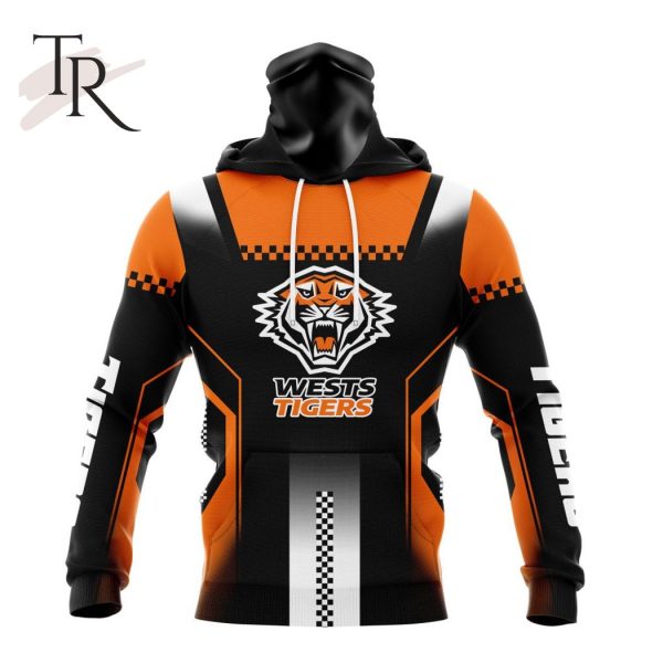 NRL Wests Tigers Special Motocross Design Hoodie