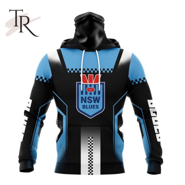 NSW Blues State Of Origin Special Motocross Design Hoodie