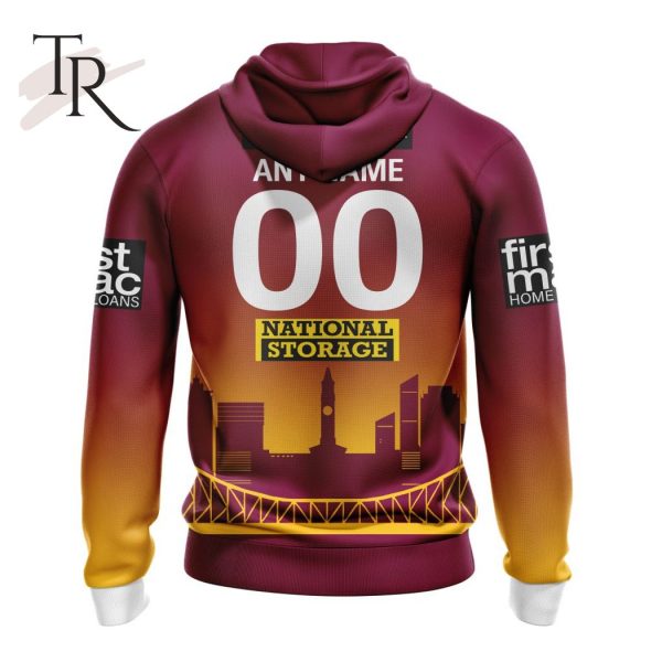 NRL Brisbane Broncos Special City Design Kits Hoodie