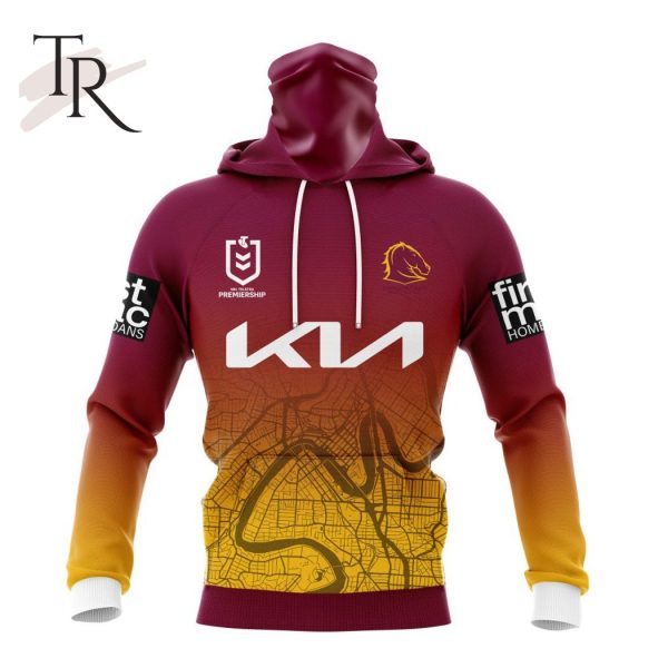 NRL Brisbane Broncos Special City Design Kits Hoodie