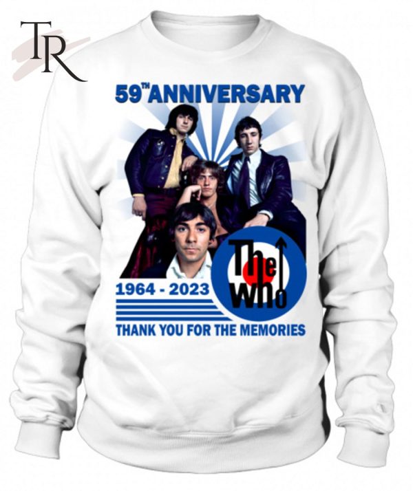 59th Anniversary 1964 – 2023 The  WHO Thank You For The Memories T-Shirt