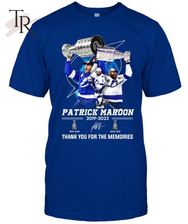 Patrick Maroon 2019 – 2023 Thank You For The Memories T-Shirt