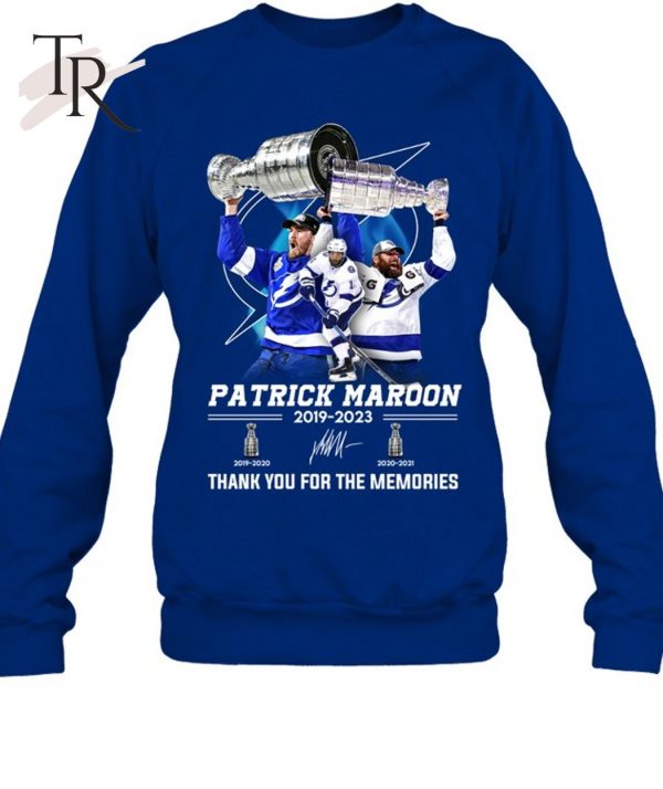 Patrick Maroon 2019 – 2023 Thank You For The Memories T-Shirt