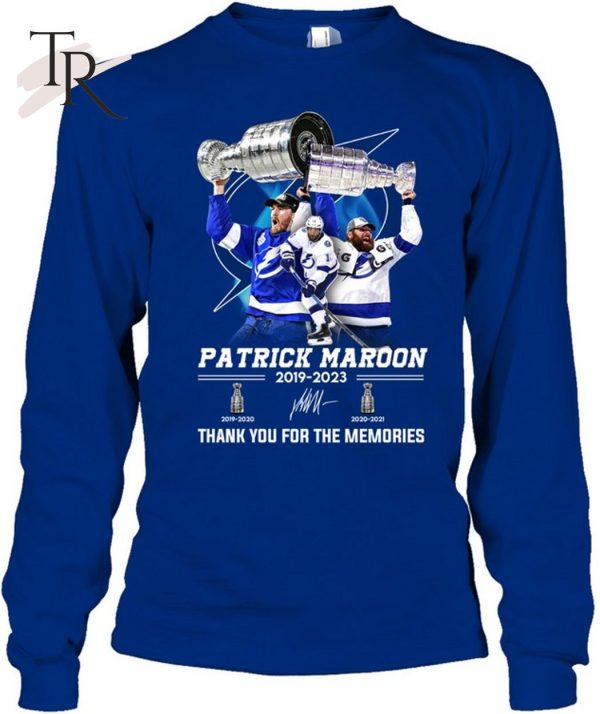 Patrick Maroon 2019 – 2023 Thank You For The Memories T-Shirt