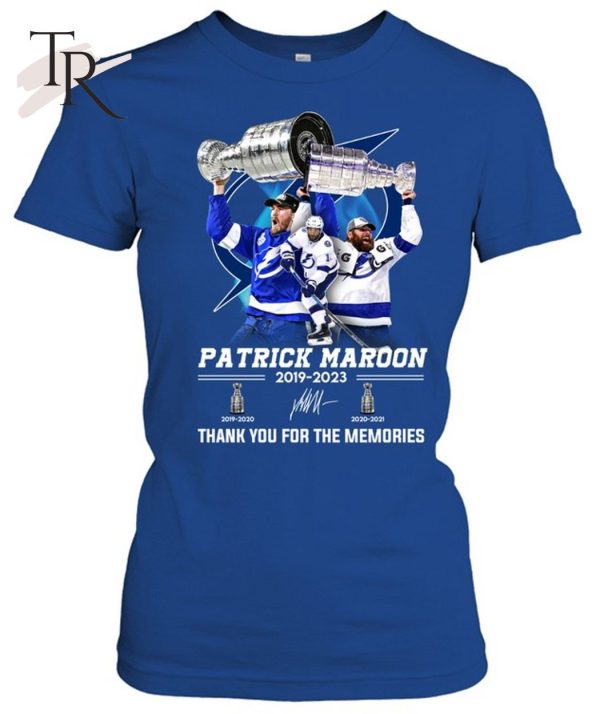 Patrick Maroon 2019 – 2023 Thank You For The Memories T-Shirt