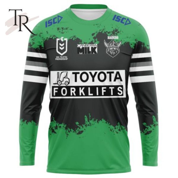 NRL Canberra Raiders Special Faded Design Hoodie