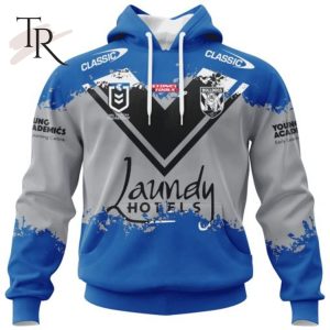 NRL Canterbury-Bankstown Bulldogs Special Faded Design Hoodie