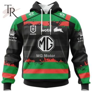 NRL South Sydney Rabbitohs Special Faded Design Hoodie