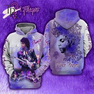 Personalized Prince Purple Rain Special Art Hoodie