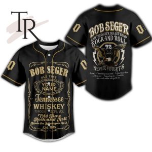 PREMIUM Bob Seger And The Silver Bullet Band Rock And Roll Never Forgets Custom Baseball Jersey