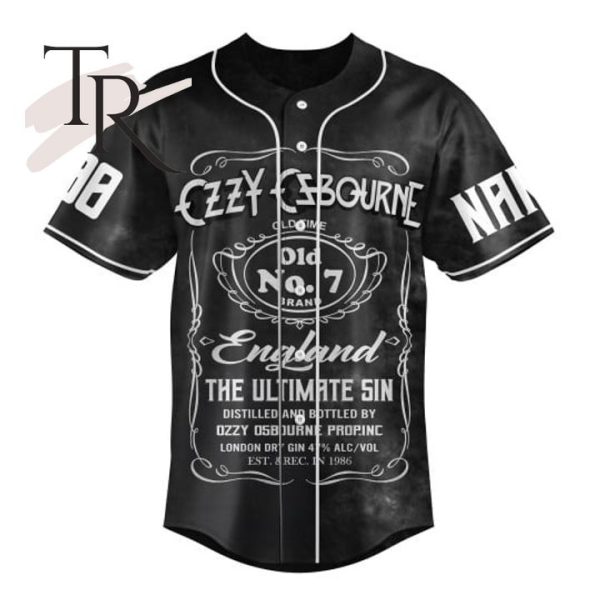 PREMIUM Czzy Czbourne Old No. 7 Brand Custom Baseball Jersey
