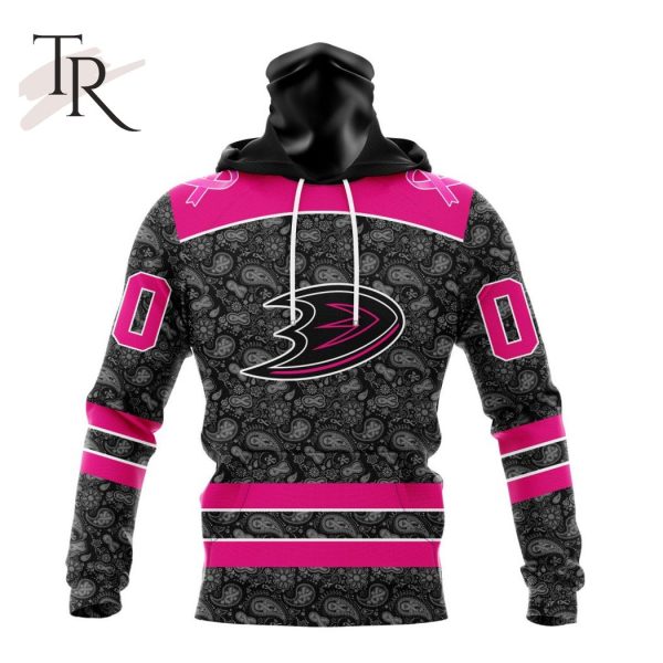 NHL Anaheim Ducks Special Pink In The Rink Fight Breast Cancer Hoodie