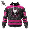 NHL Calgary Flames Special Pink In The Rink Fight Breast Cancer Hoodie