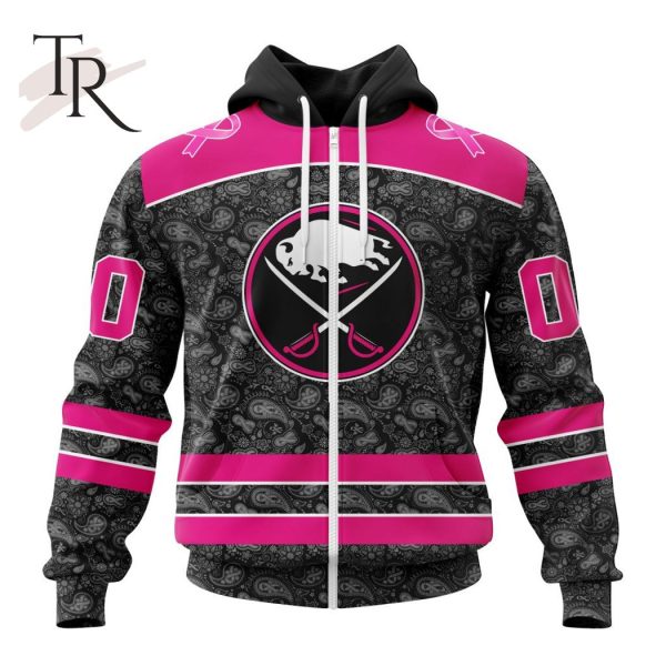 NHL Buffalo Sabres Special Pink In The Rink Fight Breast Cancer Hoodie