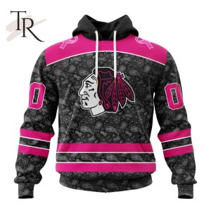 NHL Chicago Blackhawks Special Pink In The Rink Fight Breast Cancer Hoodie