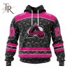 NHL Columbus Blue Jackets Special Pink In The Rink Fight Breast Cancer Hoodie