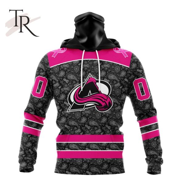 NHL Colorado Avalanche Special Pink In The Rink Fight Breast Cancer Hoodie