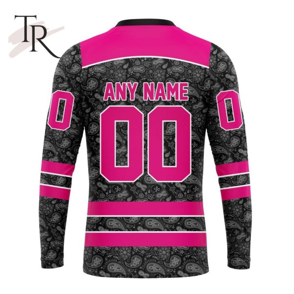 NHL Colorado Avalanche Special Pink In The Rink Fight Breast Cancer Hoodie