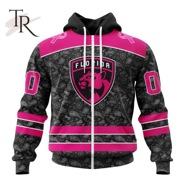 NHL Florida Panthers Special Pink In The Rink Fight Breast Cancer Hoodie