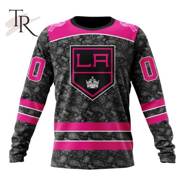 NHL Los Angeles Kings Special Pink In The Rink Fight Breast Cancer Hoodie