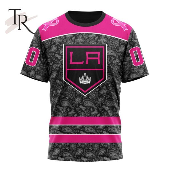 NHL Los Angeles Kings Special Pink In The Rink Fight Breast Cancer Hoodie